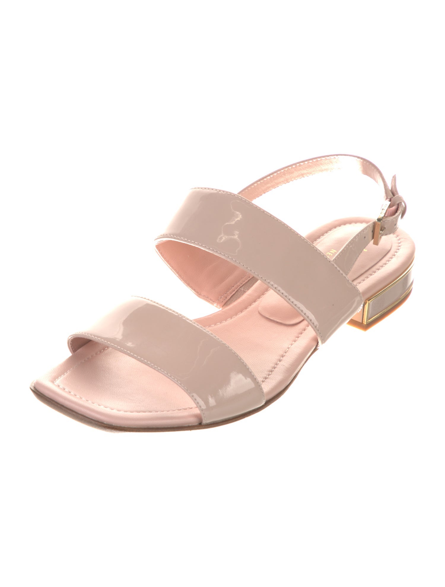 Kate Spade New York Patent Leather Slingback Sandals