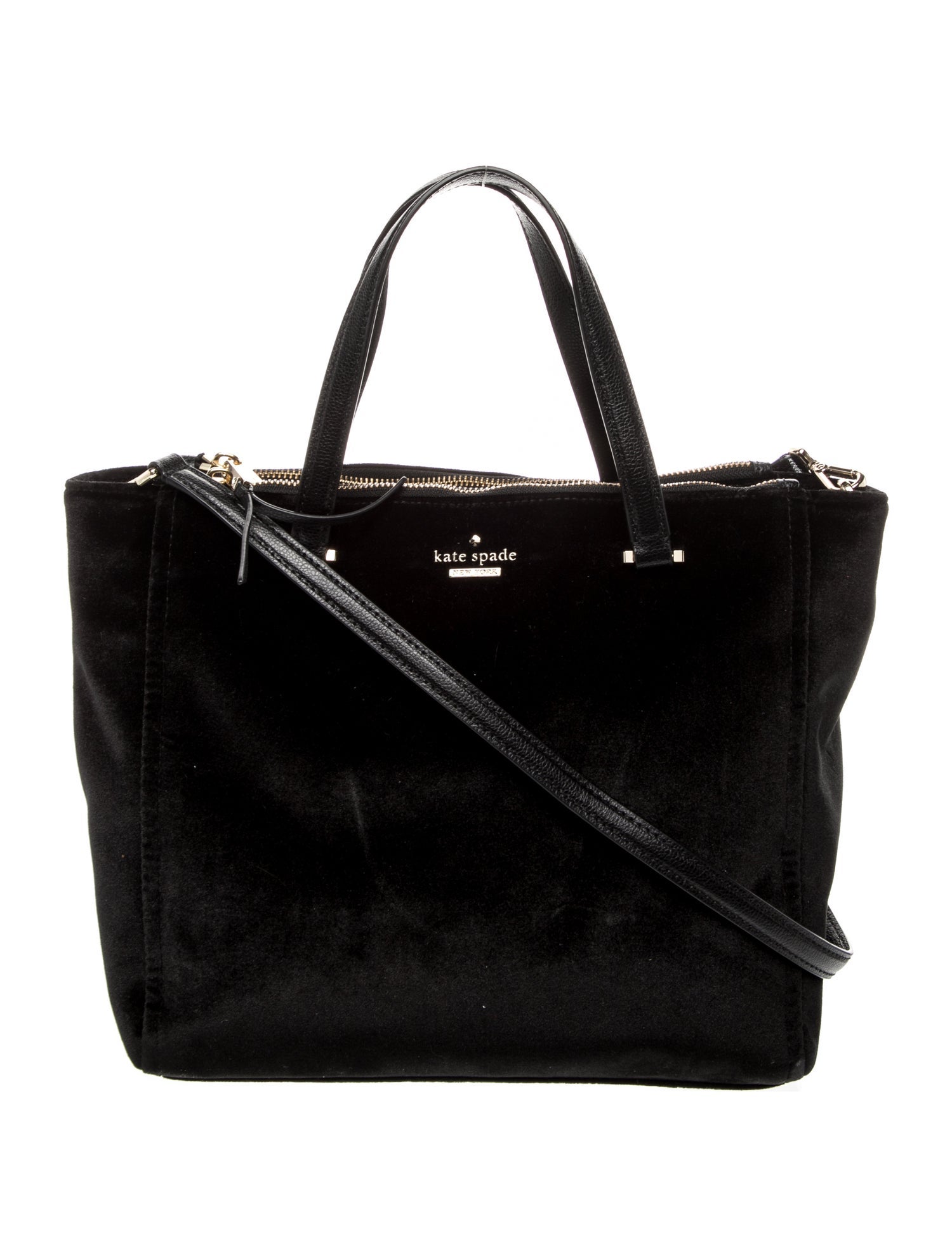 Kate Spade New York Velvet Top Handle Bag