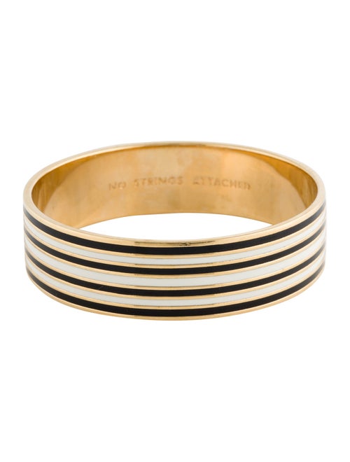 Kate Spade New York Enamel 'No Strings Attached' Bangle Bracelet