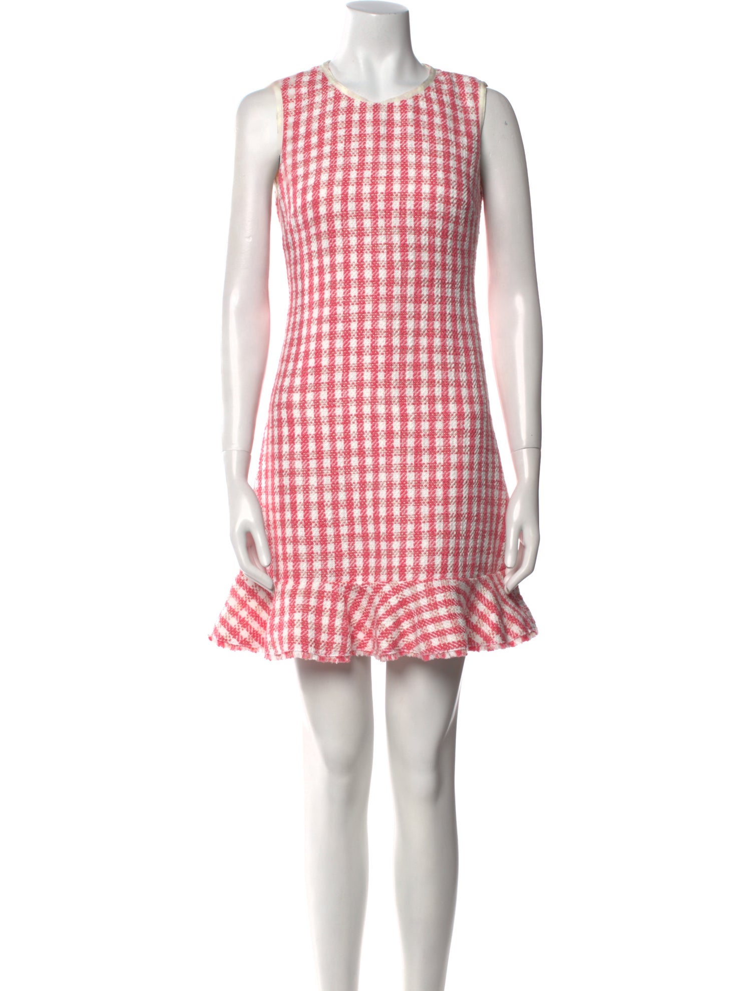 Kate Spade New York Plaid Print Mini Dress