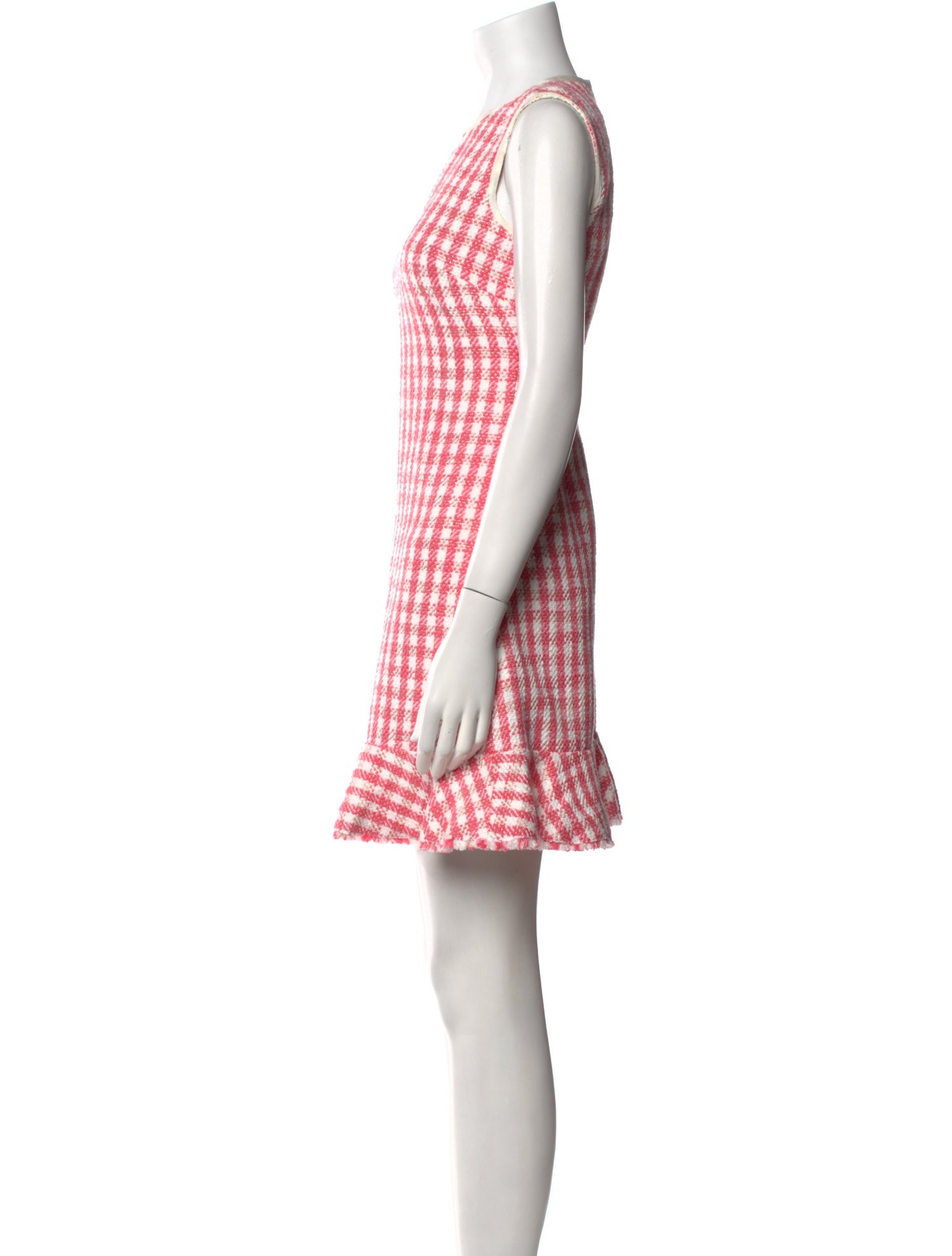 Kate Spade New York Plaid Print Mini Dress