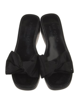 Kate Spade New York Bow Accents Slides