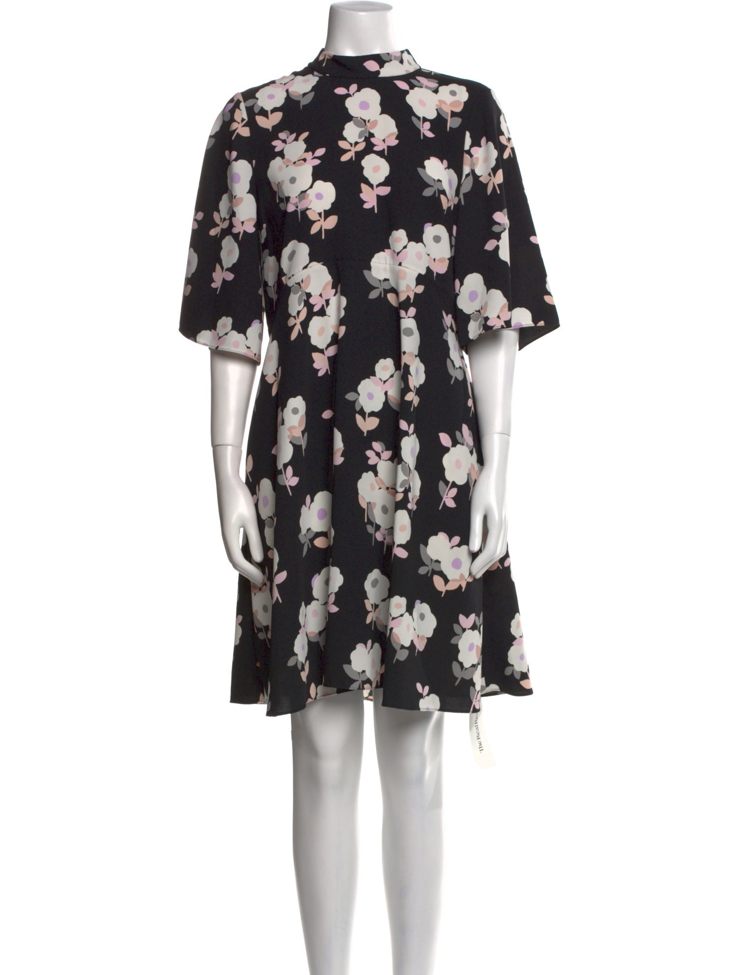 Kate Spade New York Floral Print Knee-Length Dress