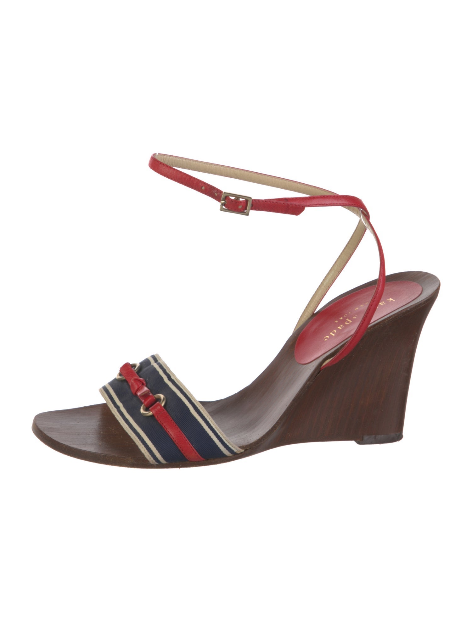 Kate Spade New York Leather Printed Sandals