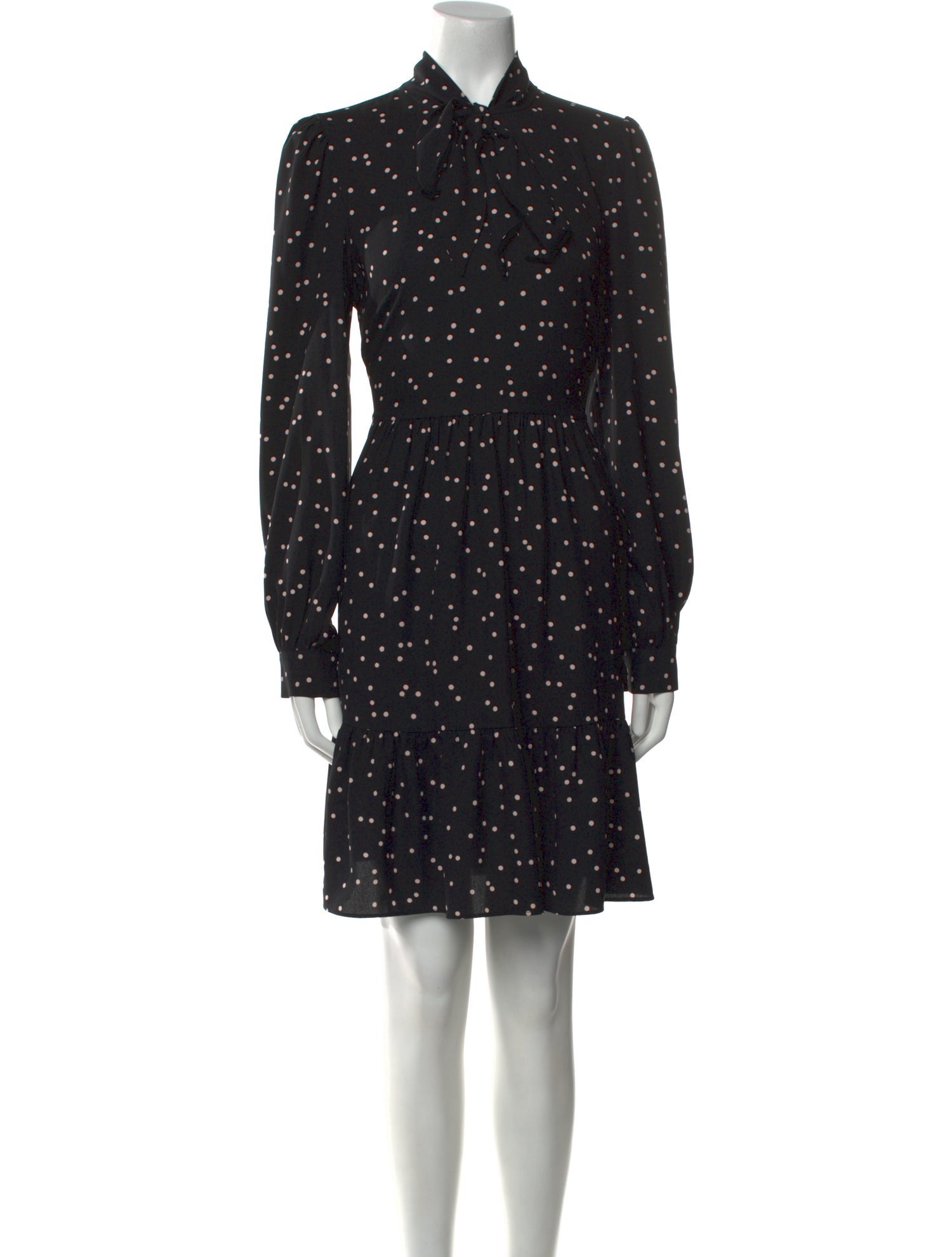 Kate Spade New York Polka Dot Print Knee-Length Dress