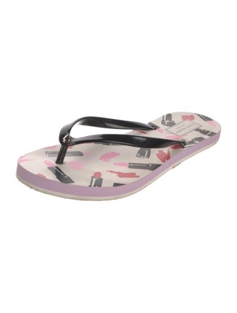 Kate Spade New York Rubber Printed Flip Flops