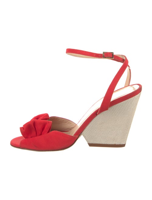 Kate Spade New York Suede Fringe Trim Accent Espadrilles