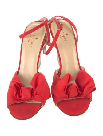 Kate Spade New York Suede Fringe Trim Accent Espadrilles