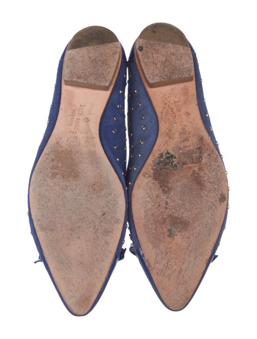 Kate Spade New York Suede Studded Accents Ballet Flats