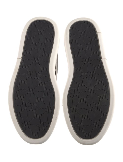 Kate Spade New York Leather Whipstitch Trim Sneakers