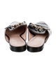 Kate Spade New York Patent Leather Chain-Link Accents Mules