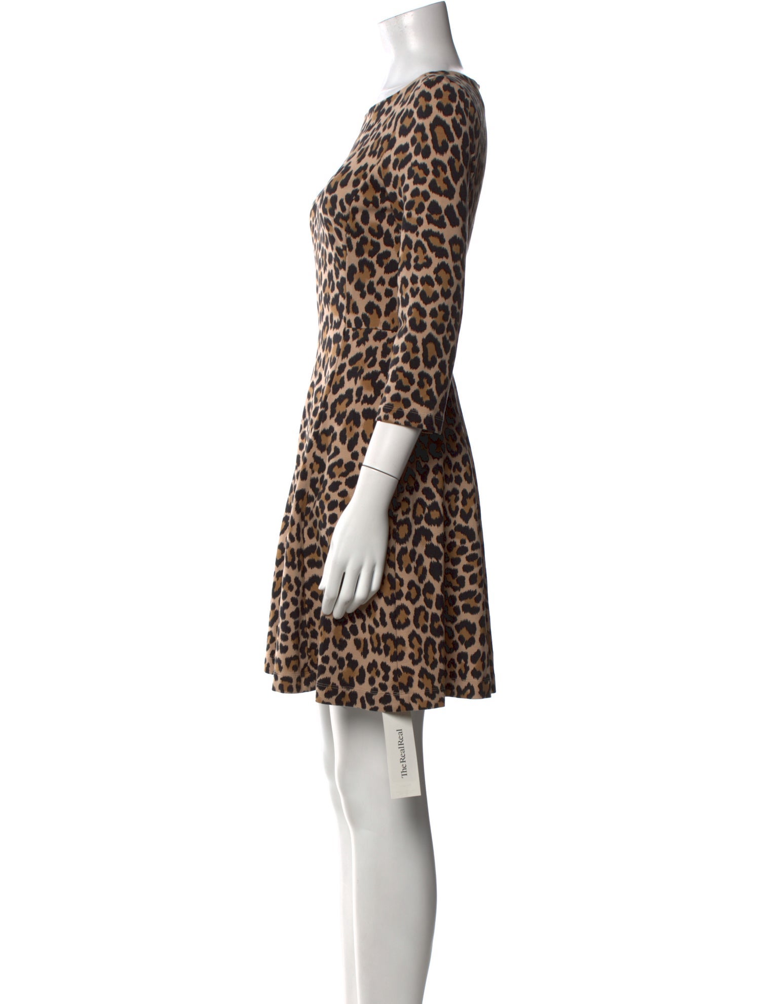 Kate Spade New York Animal Print Mini Dress
