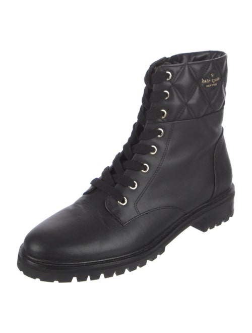 Kate Spade New York Leather Combat Boots