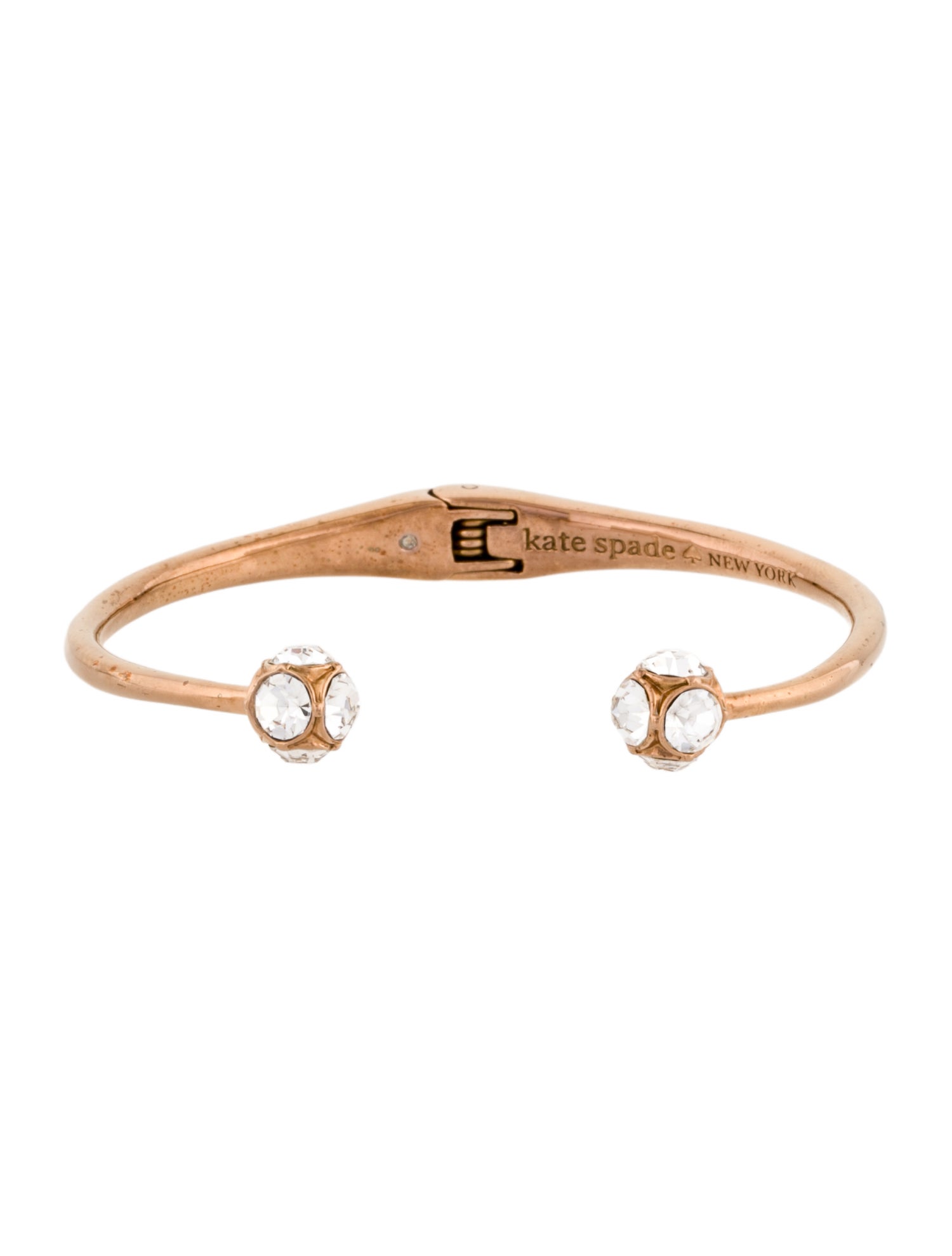 Kate Spade New York Crystal Lady Marmalade Cuff Bracelet