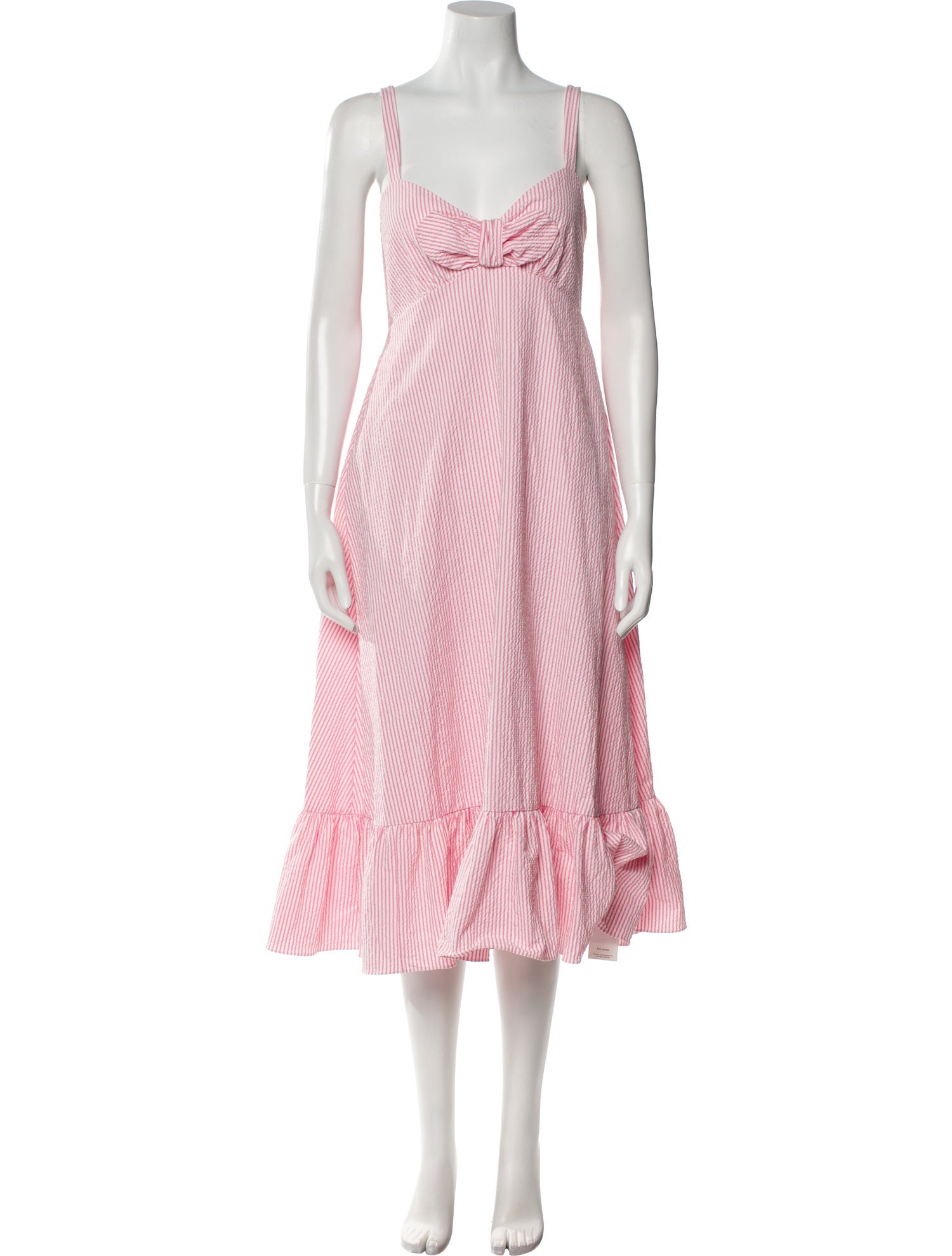 Kate Spade New York Striped Midi Length Dress