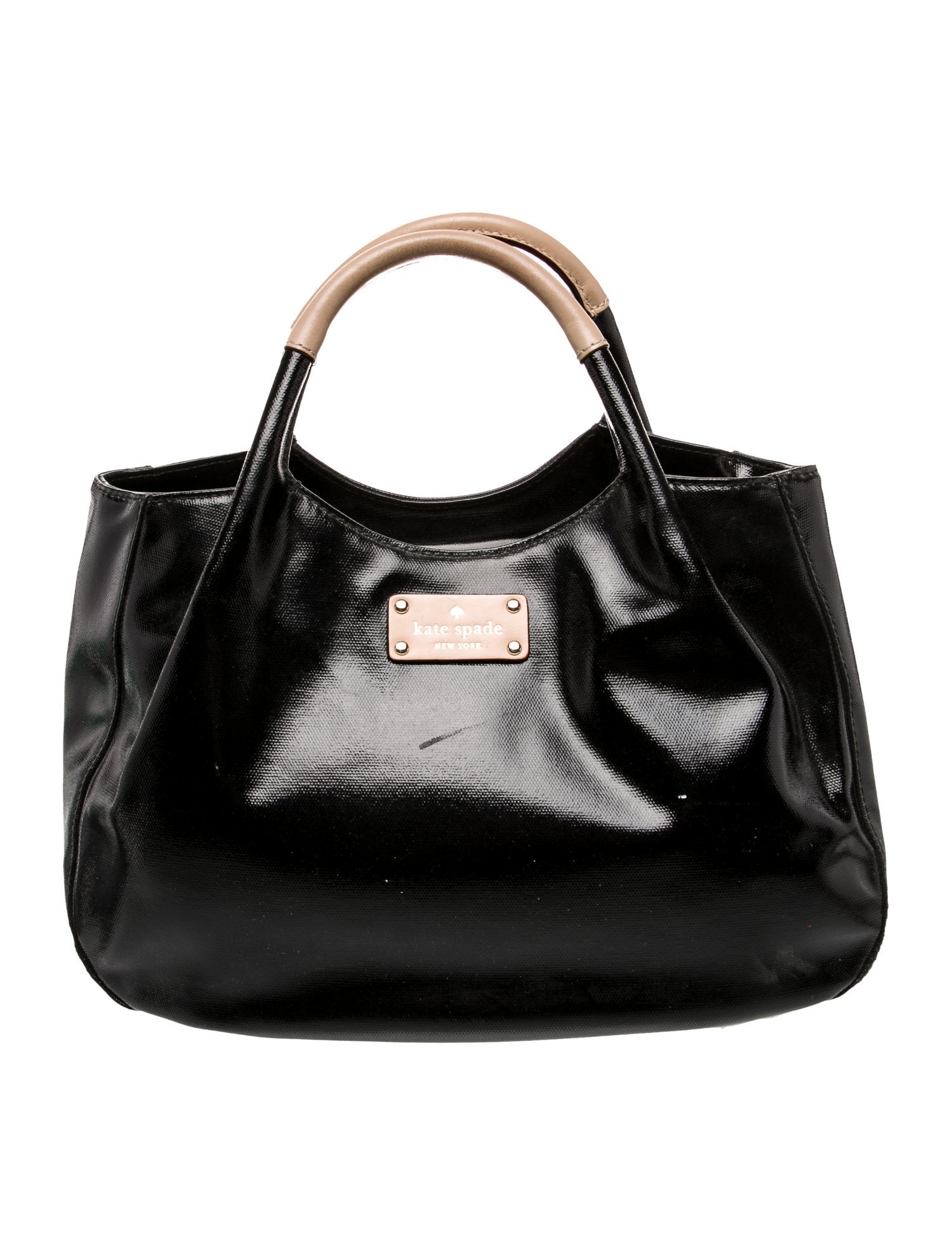 Kate Spade New York Patent Leather Top Handle Bag