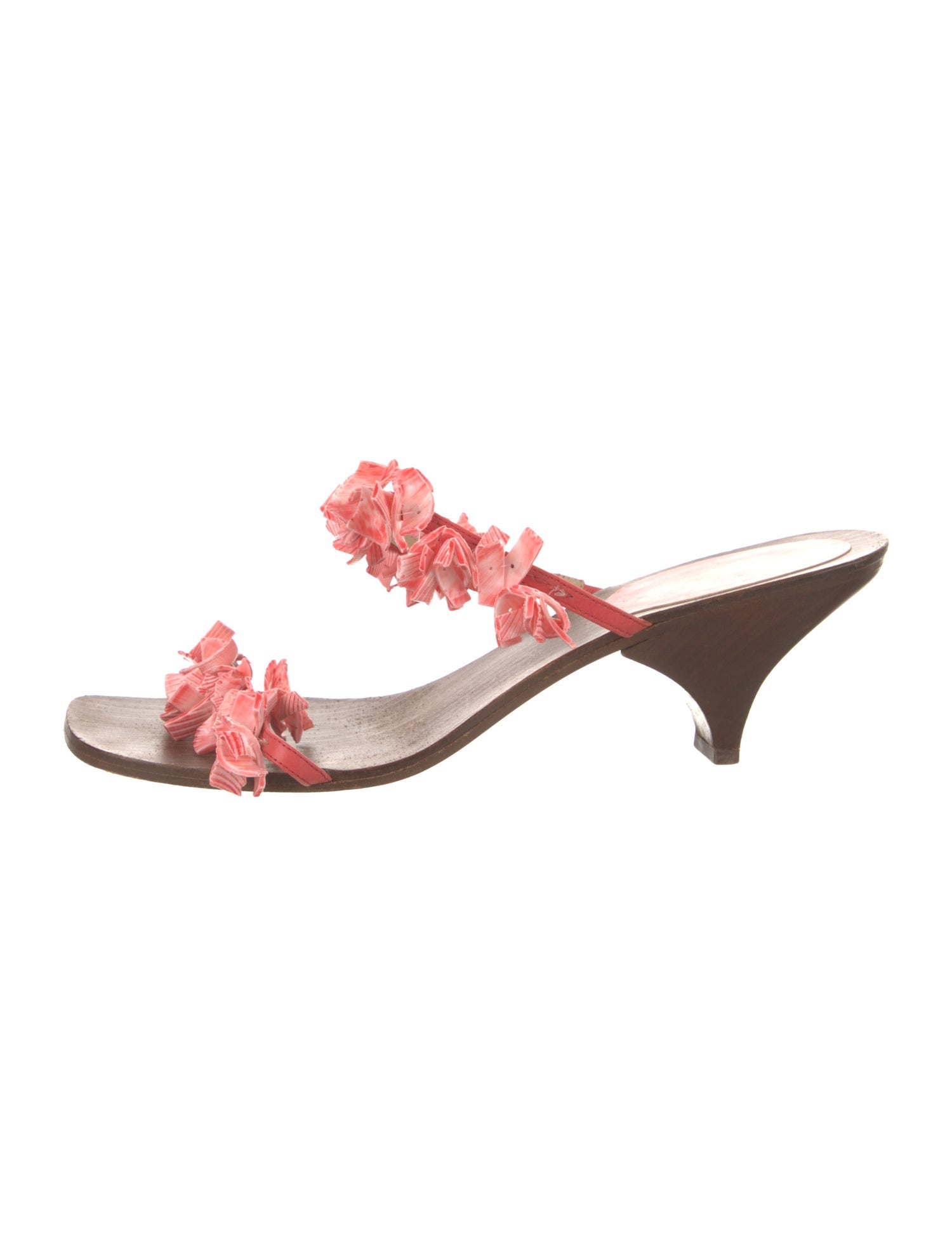 Kate Spade New York Leather Floral Print Sandals