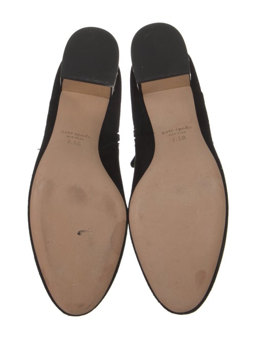 Kate Spade New York Suede Bow Accents Boots