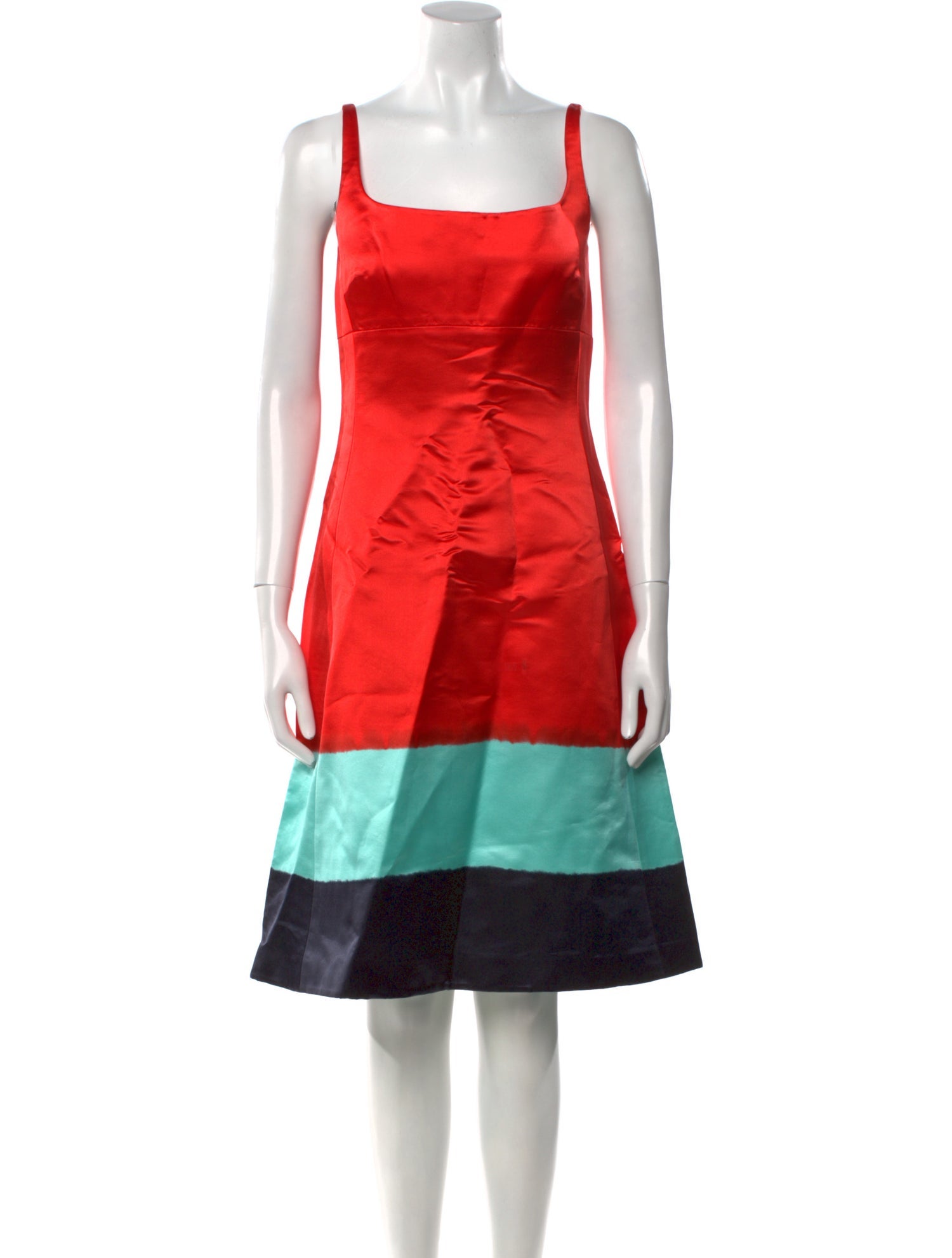 Kate Spade New York Colorblock Pattern Knee-Length Dress