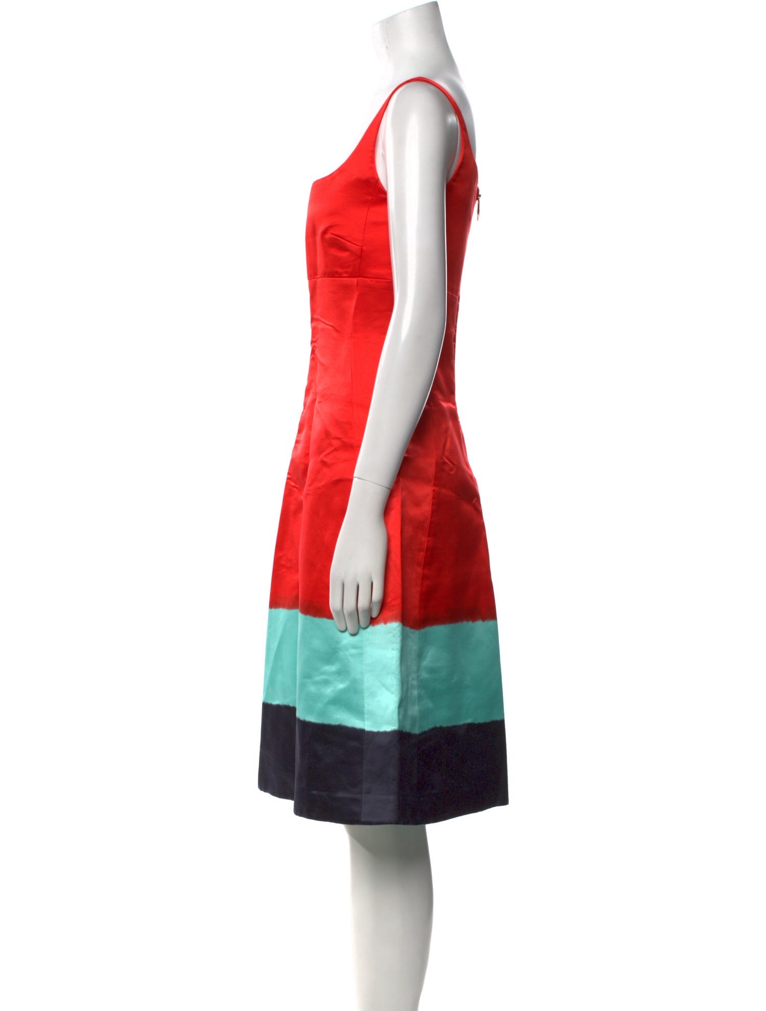 Kate Spade New York Colorblock Pattern Knee-Length Dress