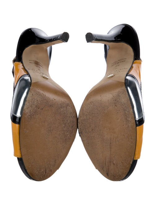 Kate Spade New York Patent Leather Printed Slingback Pumps