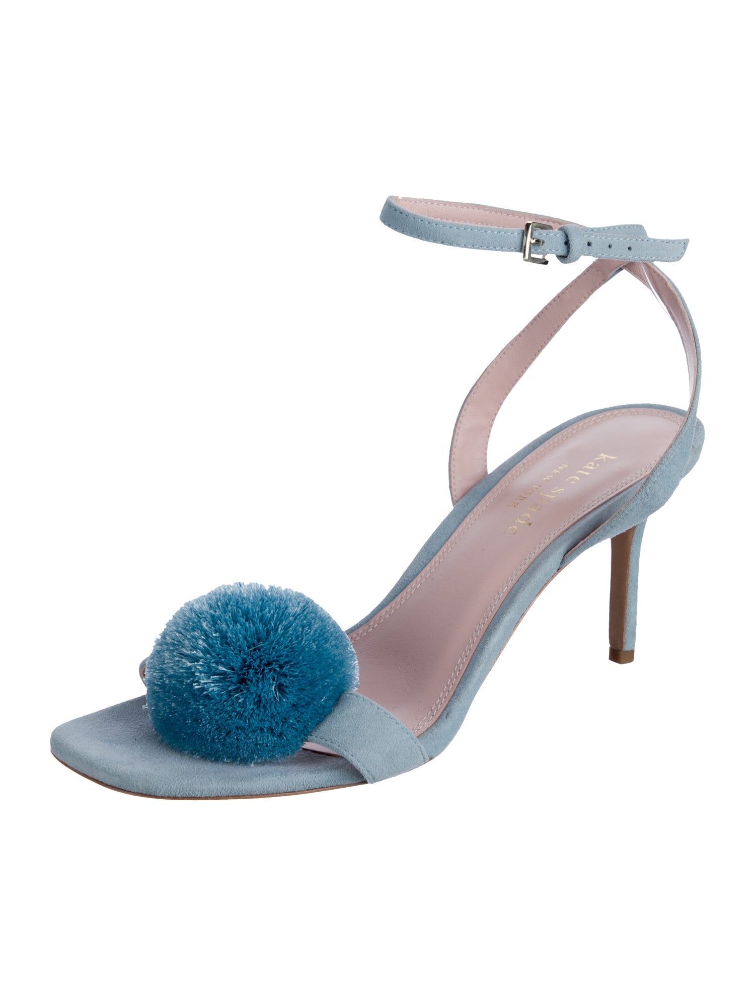 Kate Spade New York Suede Floral Print Sandals