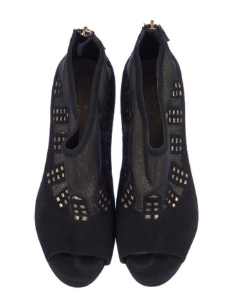 Kate Spade New York Suede Mesh Accents Pumps