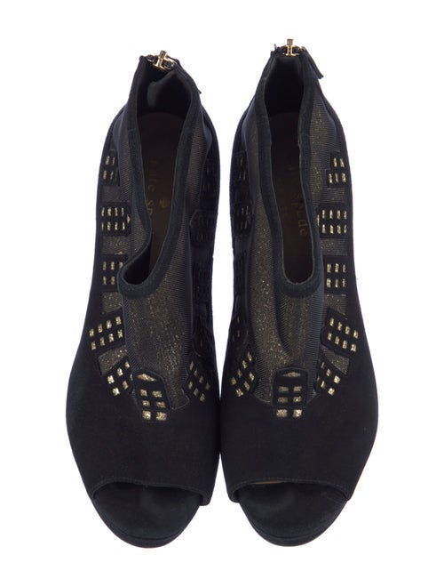 Kate Spade New York Suede Mesh Accents Pumps