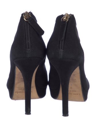 Kate Spade New York Suede Mesh Accents Pumps