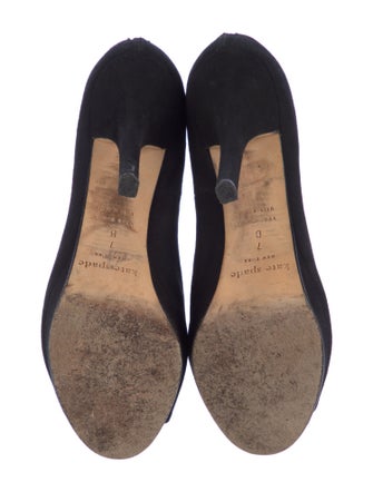 Kate Spade New York Suede Mesh Accents Pumps