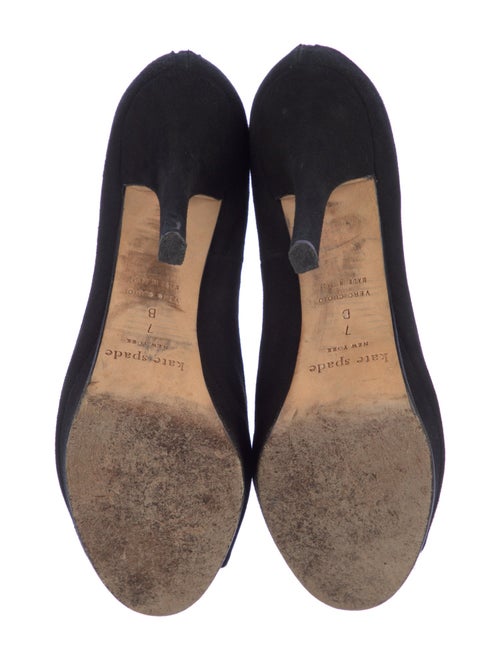 Kate Spade New York Suede Mesh Accents Pumps