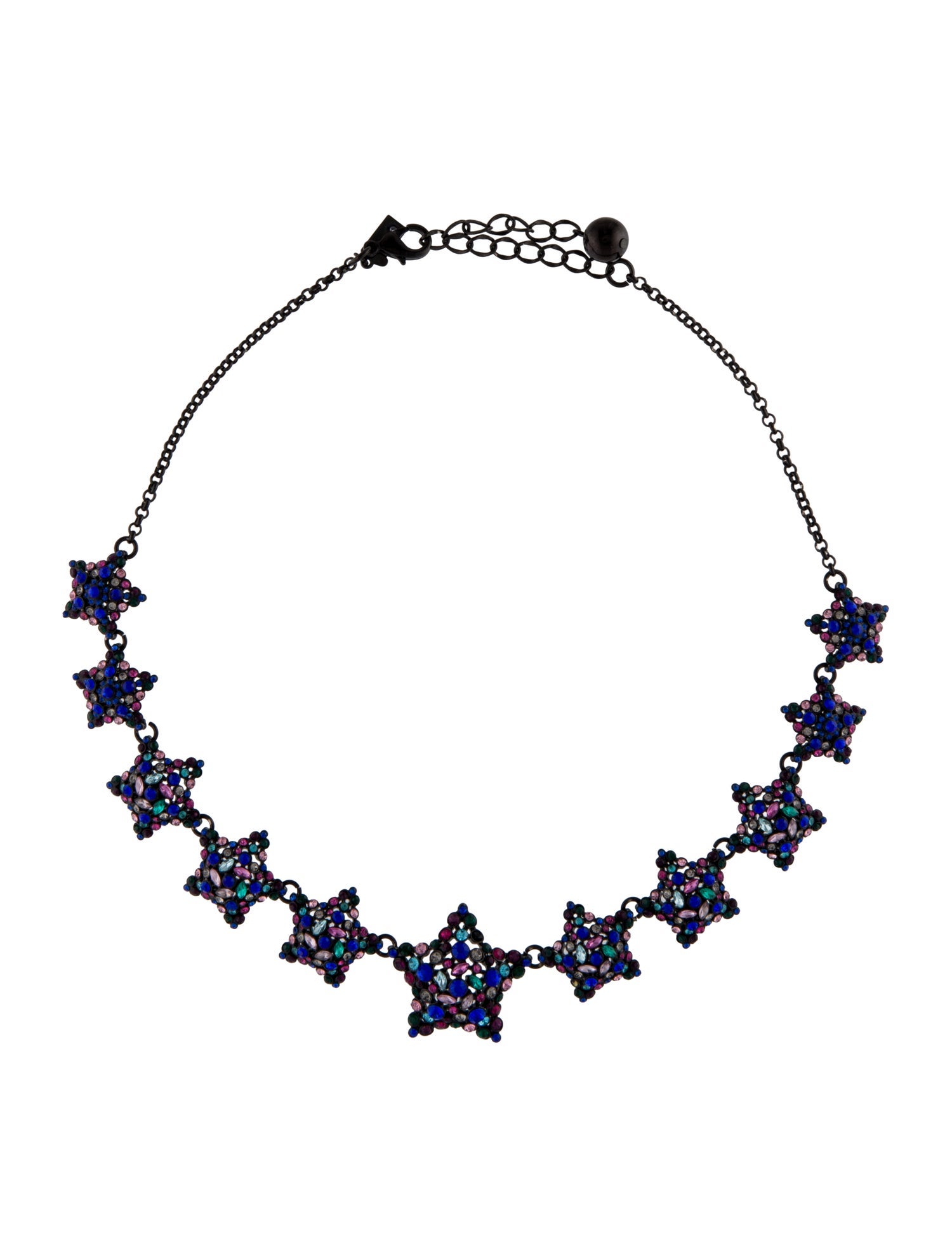 Kate Spade New York Crystal Star Collar Necklace