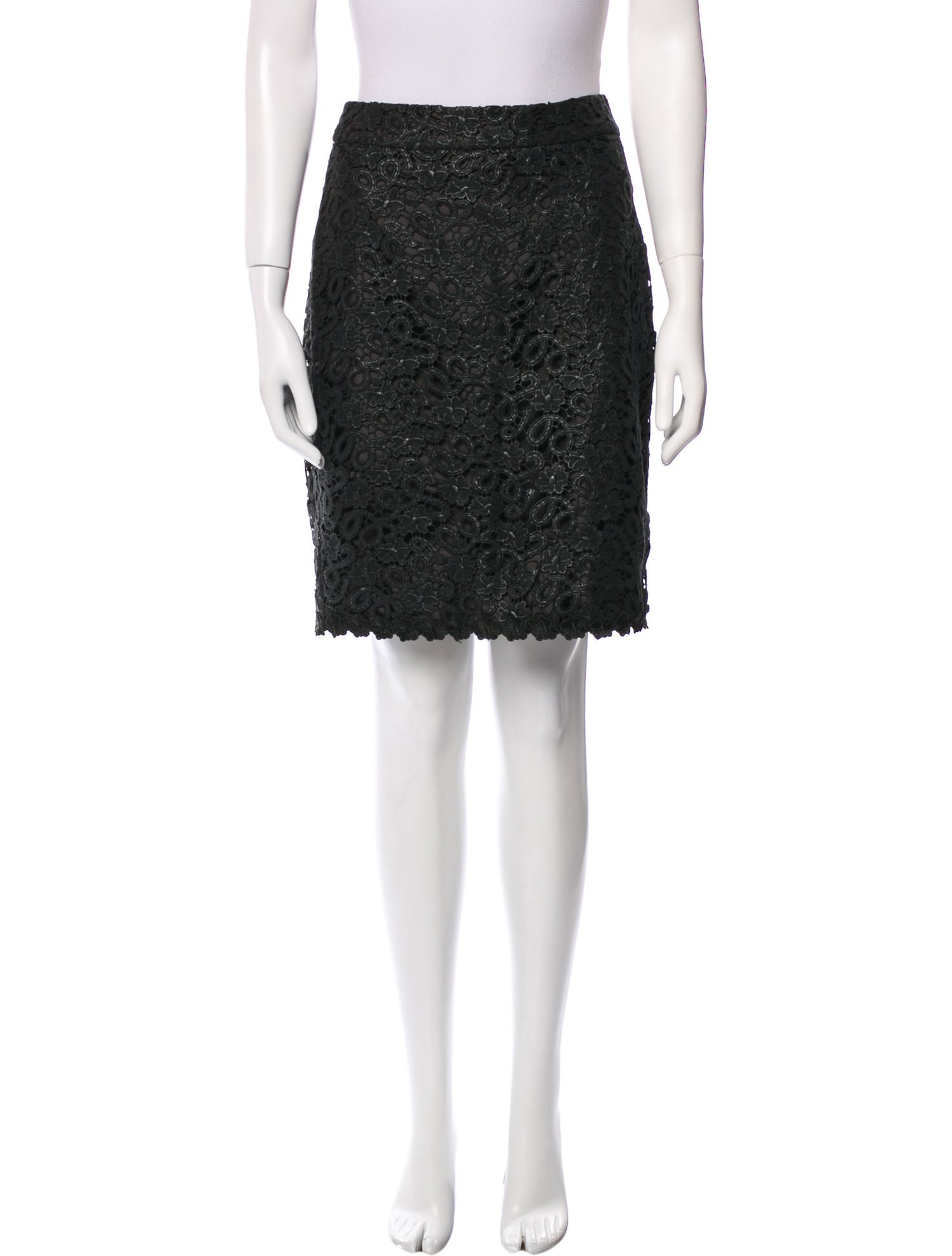 Kate Spade New York Lace Pattern Knee-Length Skirt