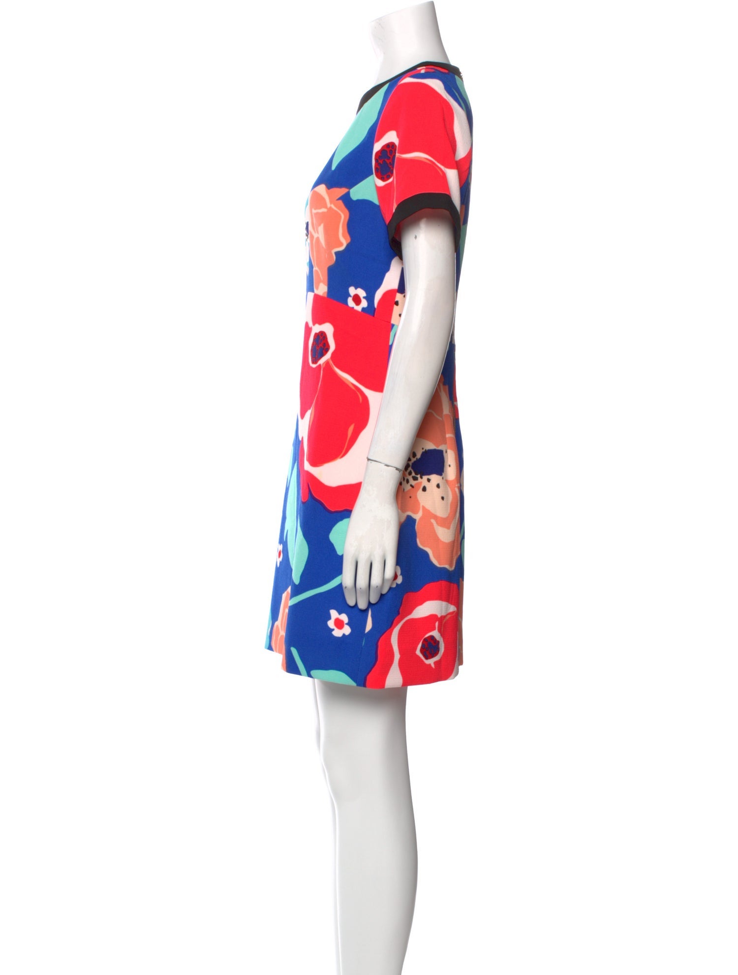 Kate Spade New York Floral Print Mini Dress