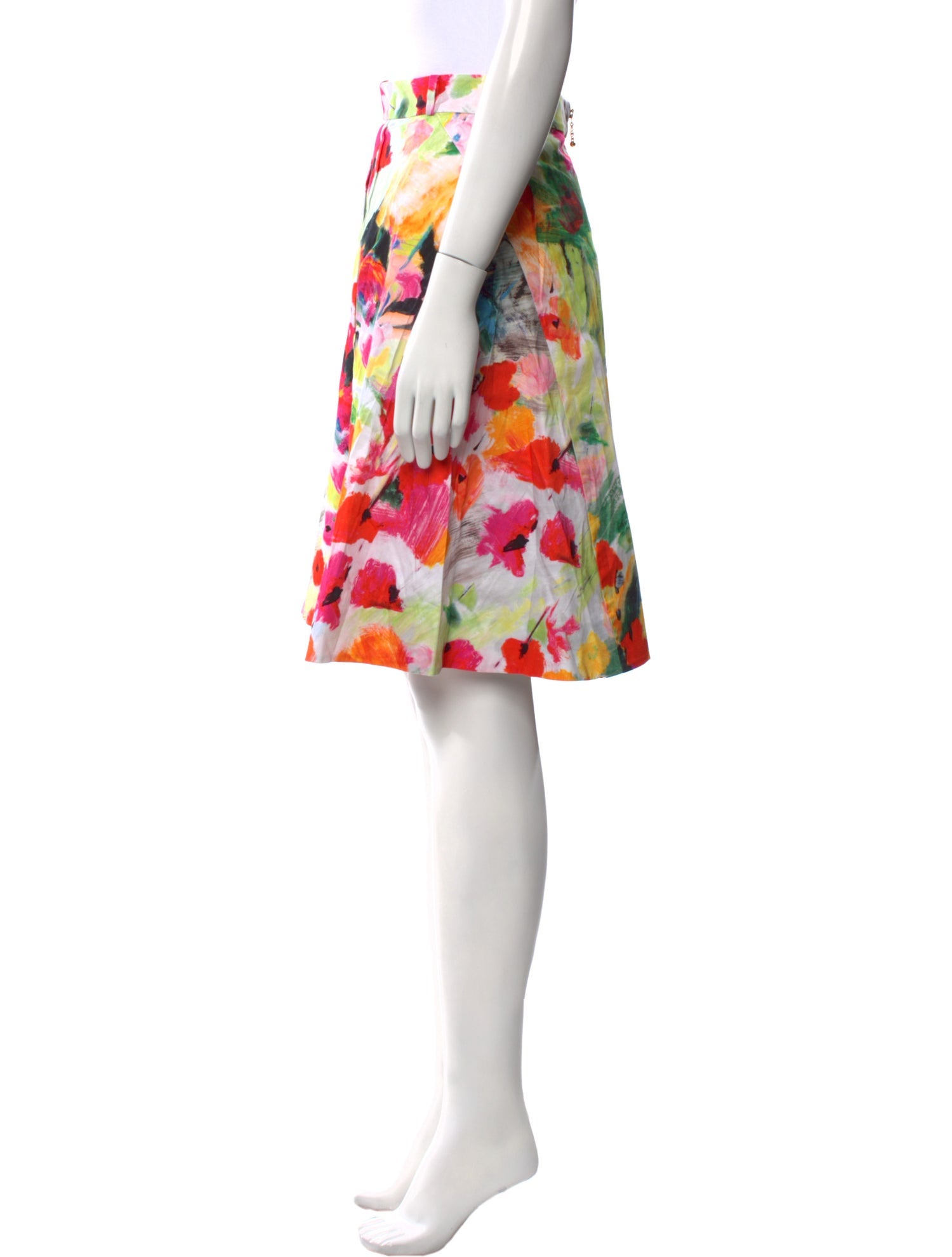 Kate Spade New York Floral Print Knee-Length Skirt