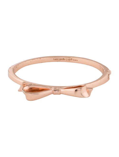 Kate Spade New York Bow Bangle Hinged Bracelet
