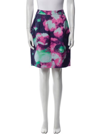 Kate Spade New York Tie-Dye Print Knee-Length Skirt