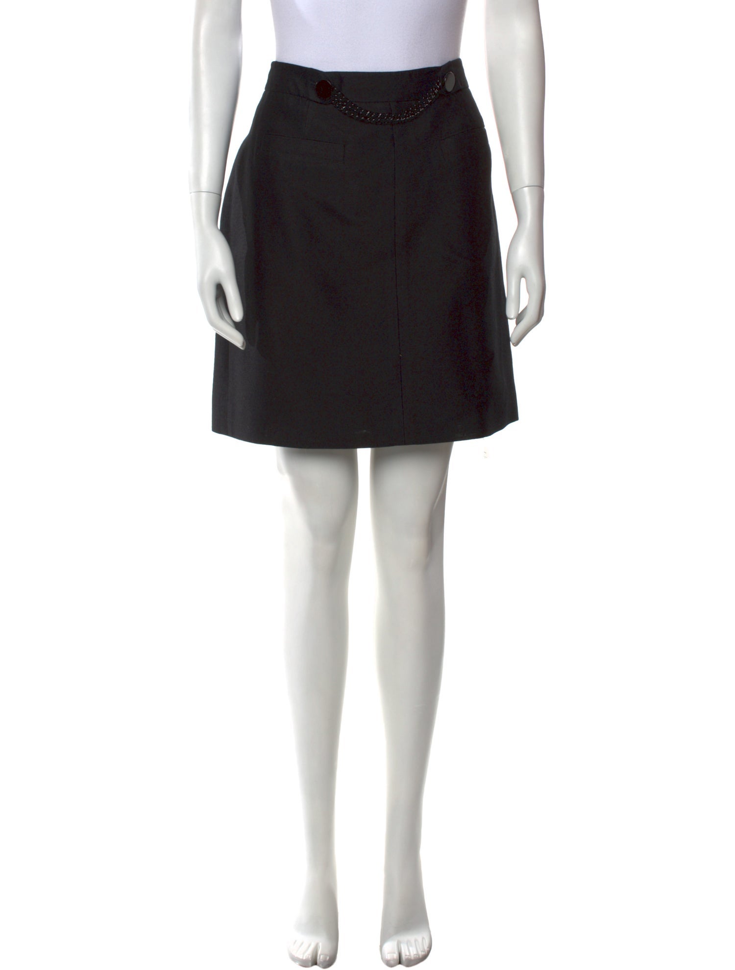 Kate Spade New York Chain-Link Accents Knee-Length Skirt
