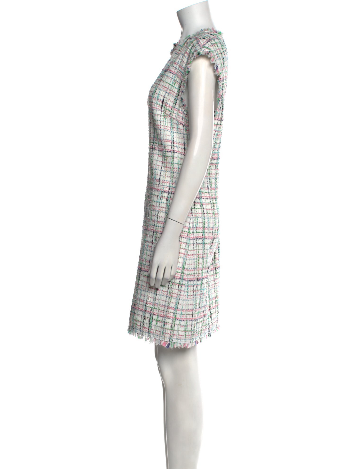 Kate Spade New York Plaid Print Knee-Length Dress w/ Tags