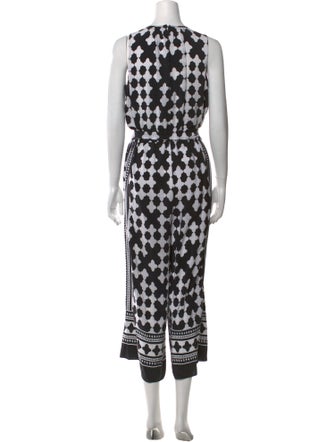 Kate Spade New York Silk Printed Jumpsuit