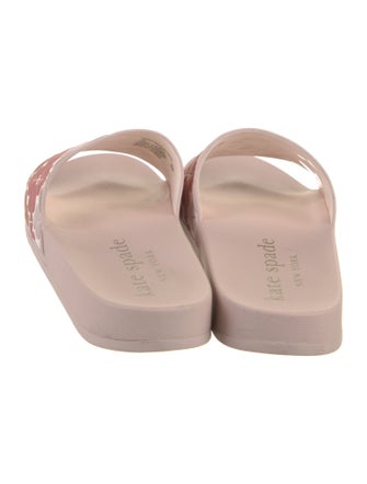 Kate Spade New York Rubber Floral Print Slides