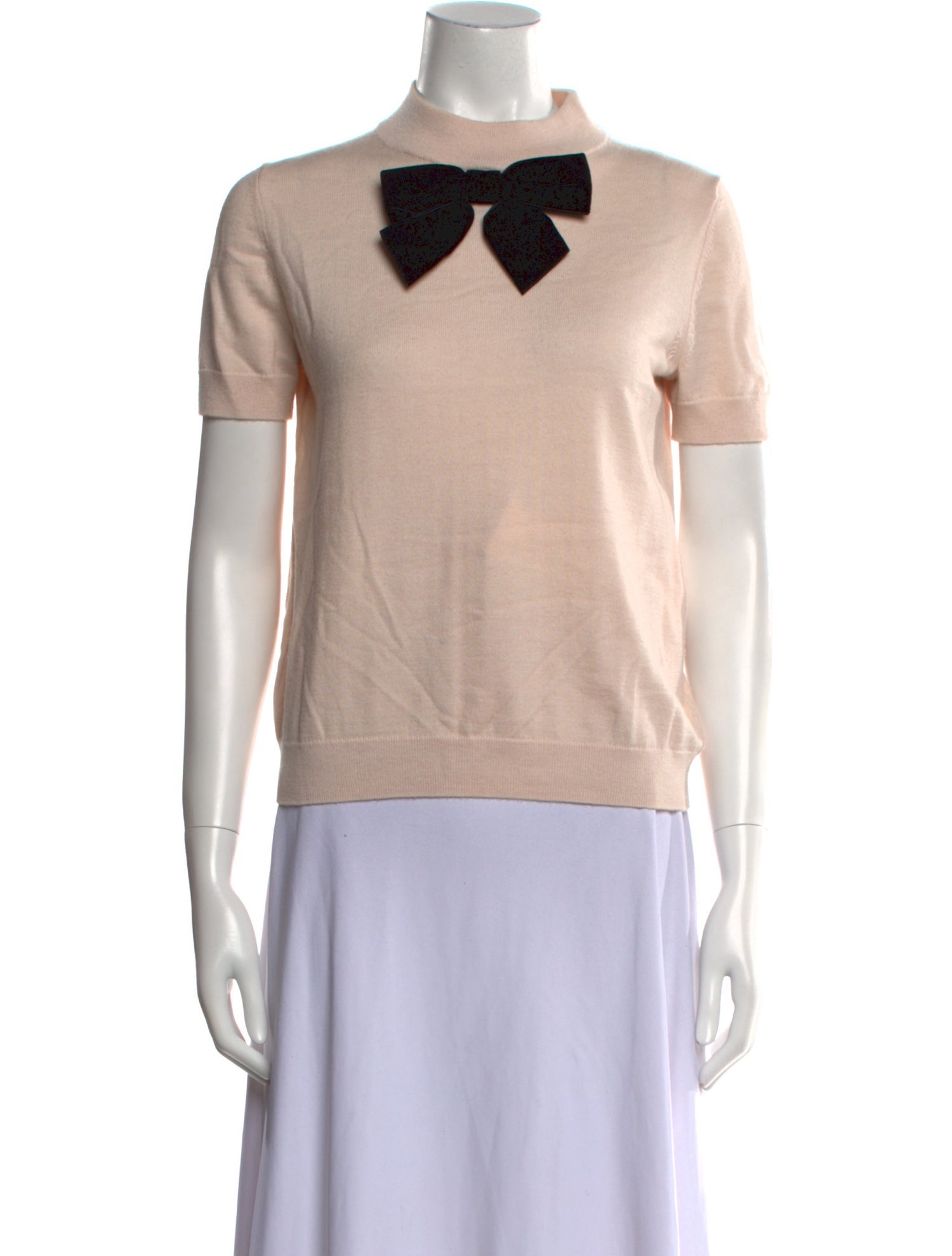 Kate Spade New York Graphic Print Crew Neck Sweater