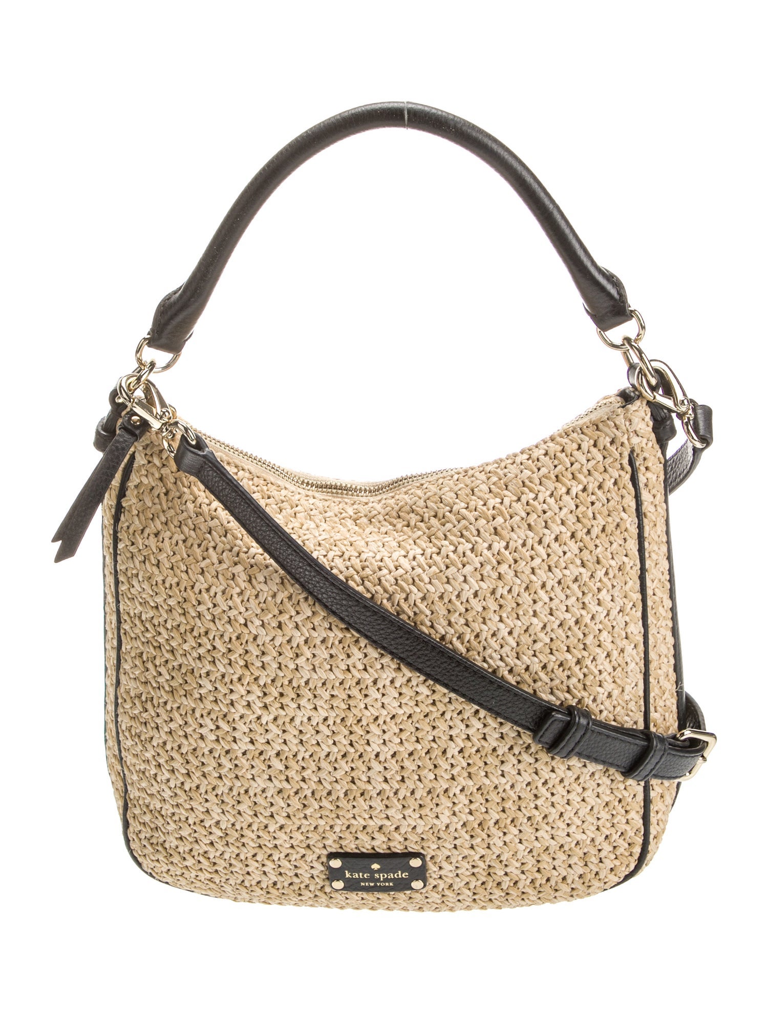 Kate Spade New York Raffia Top Handle Bag