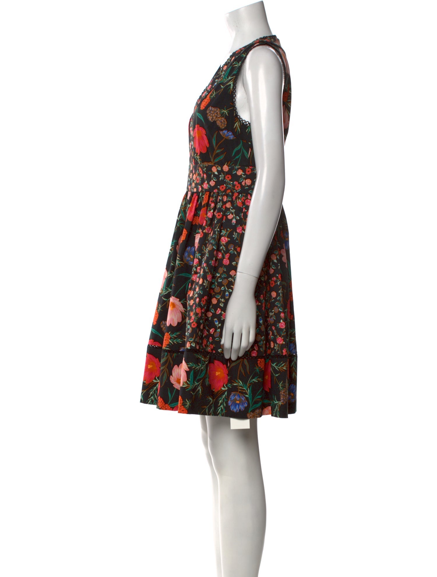 Kate Spade New York Floral Print Mini Dress