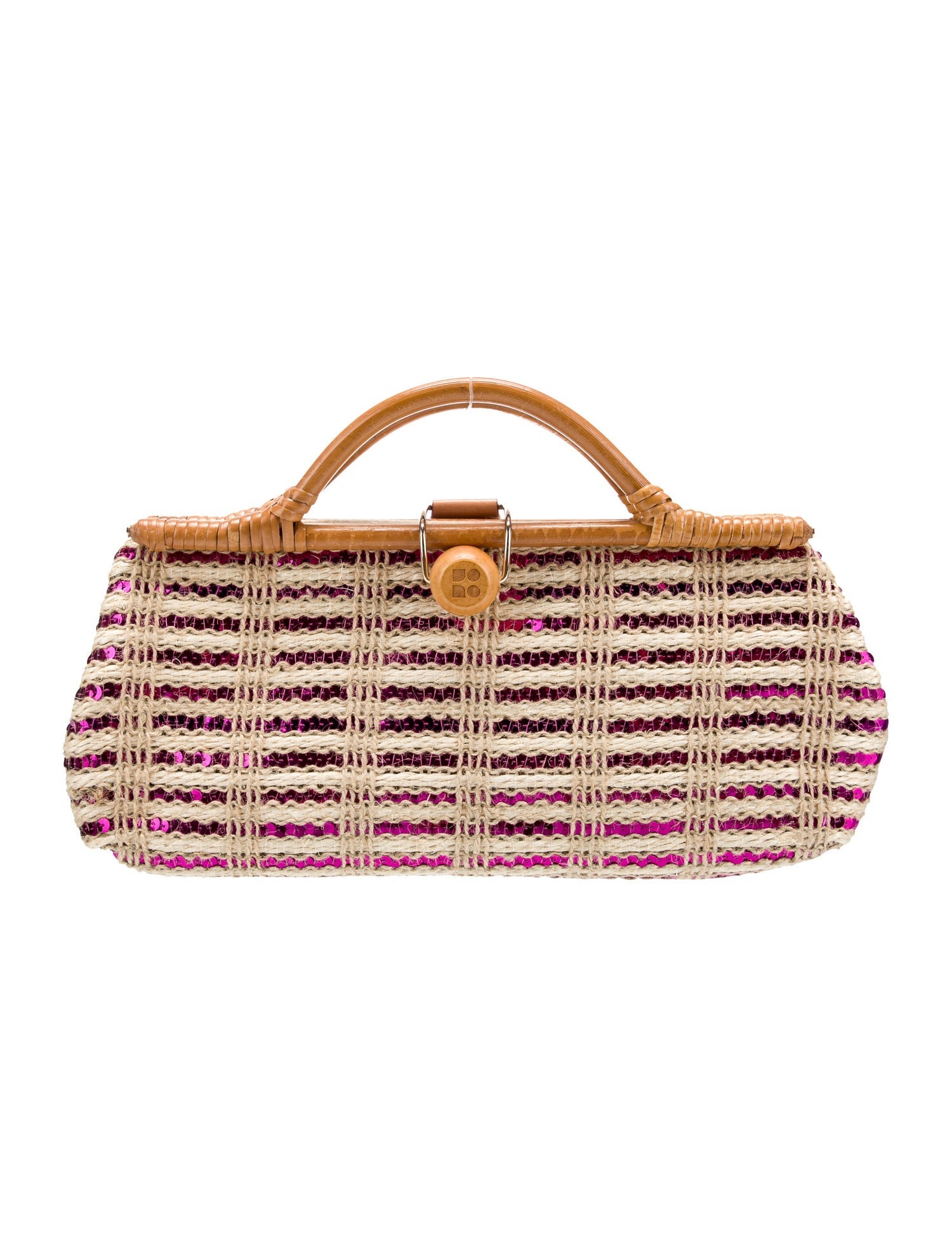 Kate Spade New York Raffia Top Handle Bag