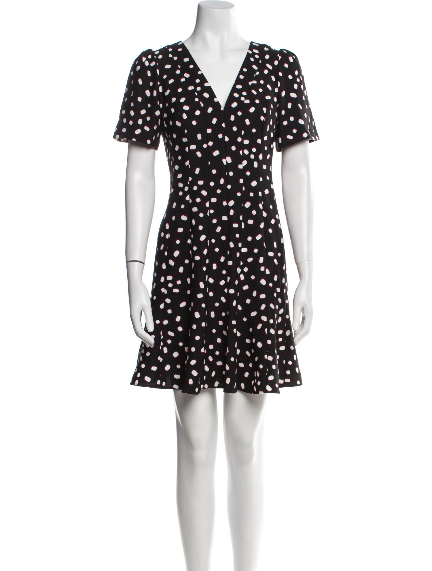 Kate Spade New York Polka Dot Print Mini Dress