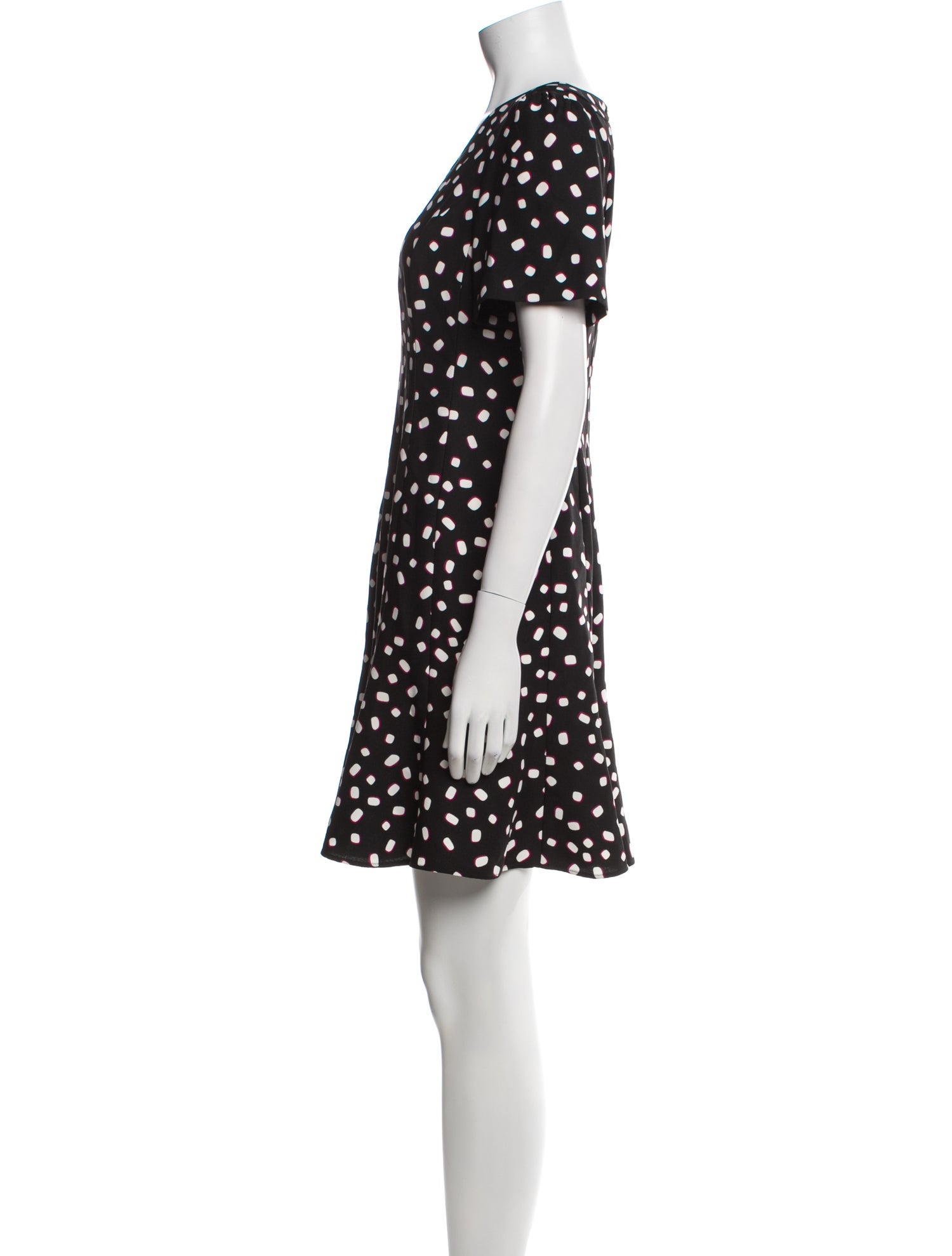 Kate Spade New York Polka Dot Print Mini Dress