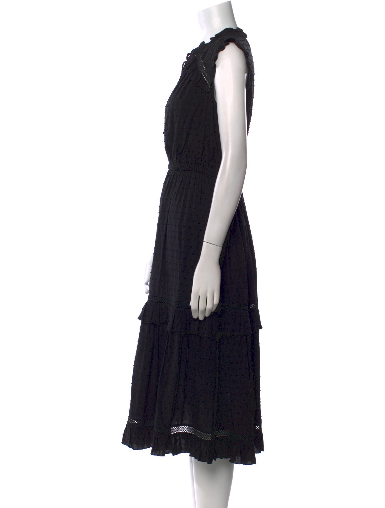 Kate Spade New York V-Neck Midi Length Dress