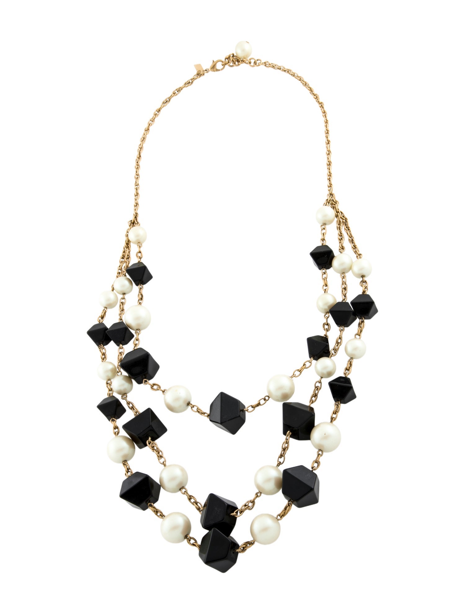 Kate Spade New York Faux Pearl & Resin It Takes All Sorts Multistrand Necklace