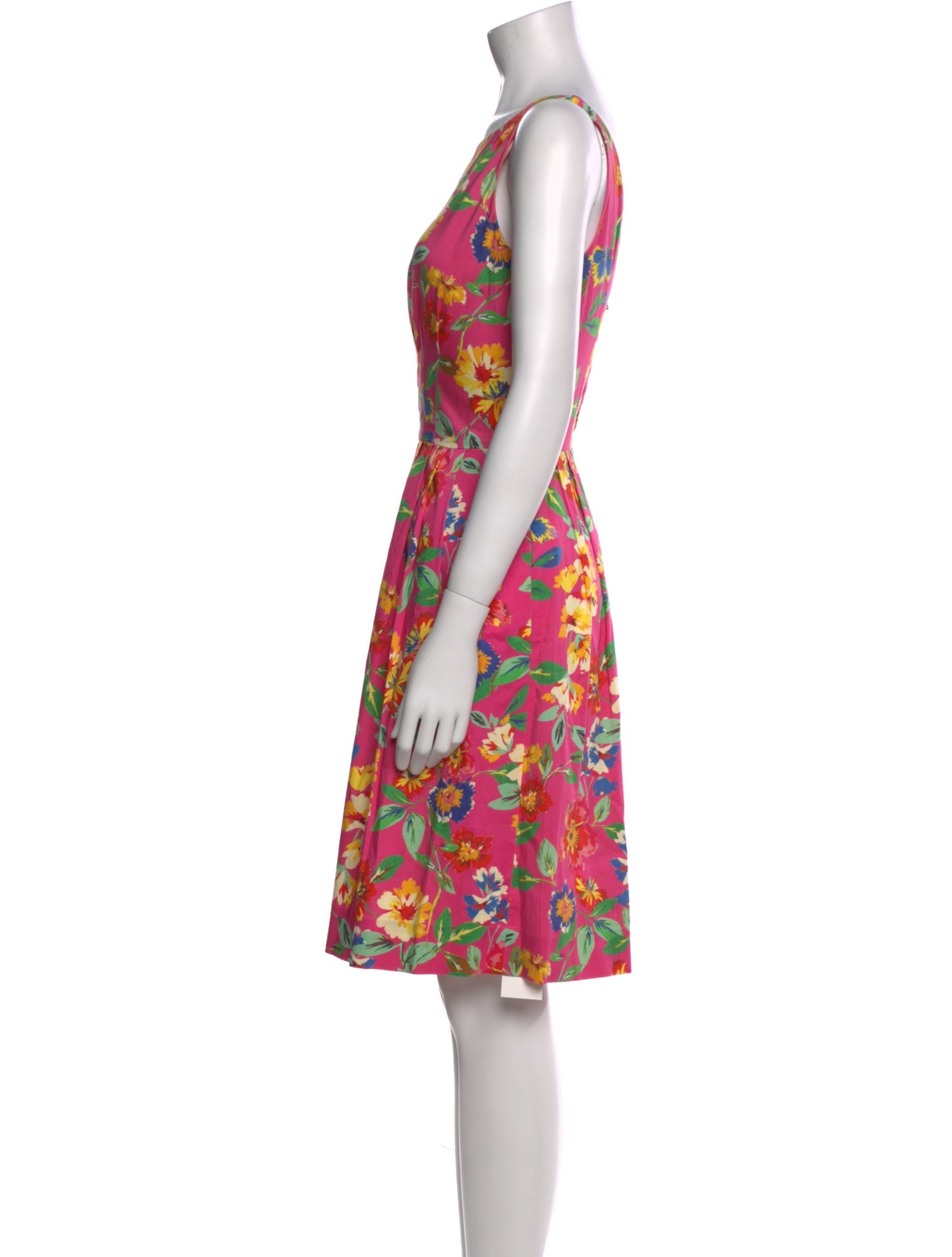Kate Spade New York Floral Print Knee-Length Dress